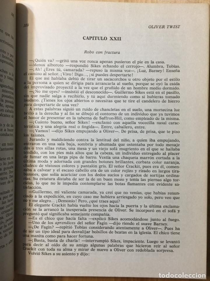 Libros de segunda mano: Obras selectas: Oliver twist / David Cooperfield - Charles Dickens - Foto 2