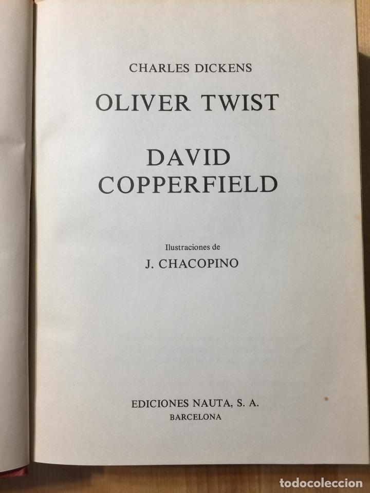 Libros de segunda mano: Obras selectas: Oliver twist / David Cooperfield - Charles Dickens - Foto 3
