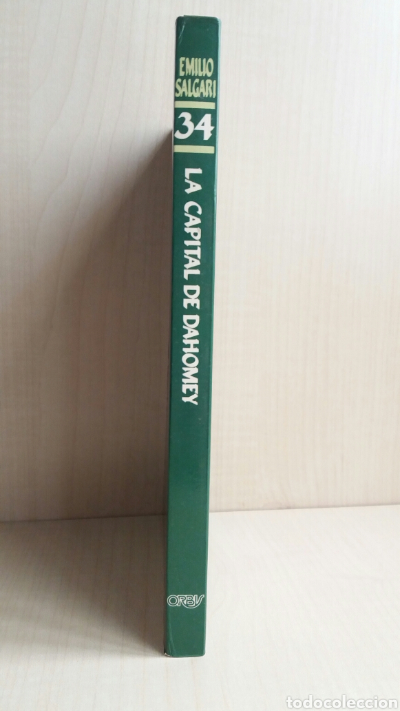 Libros de segunda mano: La Capital de Dahomey. Emilio Salgari. Ediciones Orbis, Salgari 34, 1987. - Foto 2