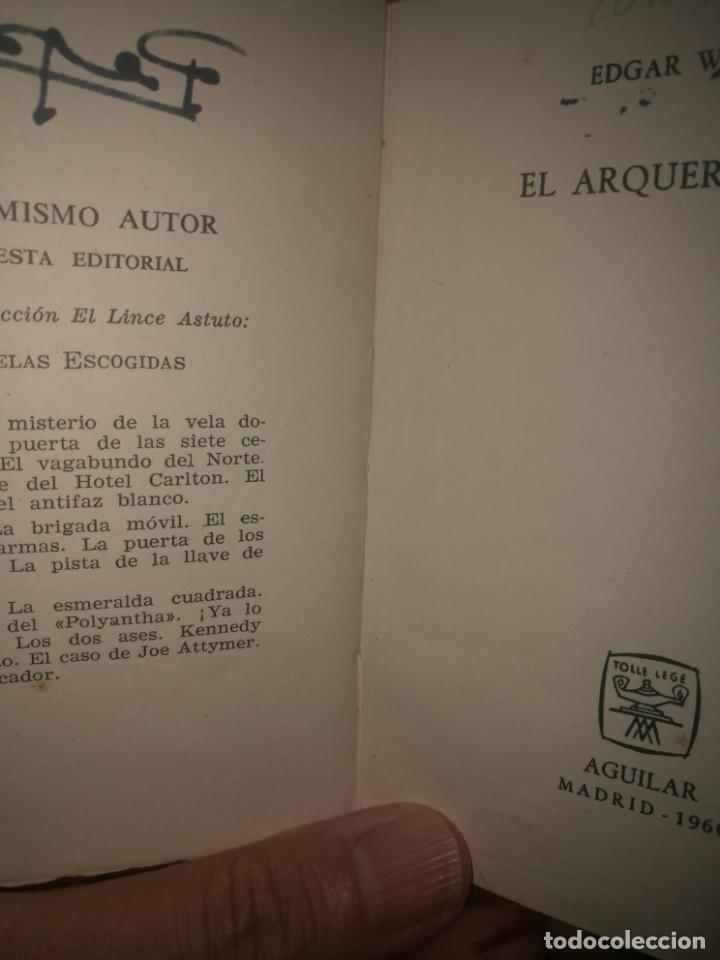 Libros de segunda mano: Crisol 22. Wallace, Edgar. El Arquero Verde. - Foto 2