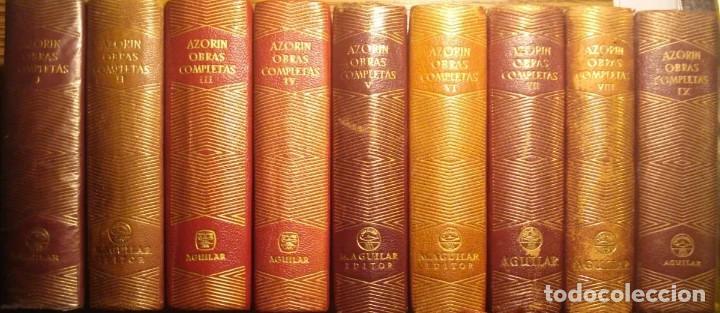 Libros de segunda mano: Azorin Obras Completas 9 tomos Aguilar - Foto 1