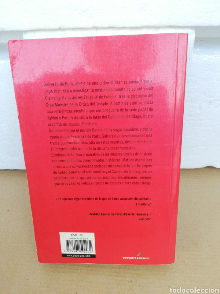 Libros de segunda mano: Iacobus. Matilde Asensi. Debolsillo - Foto 3