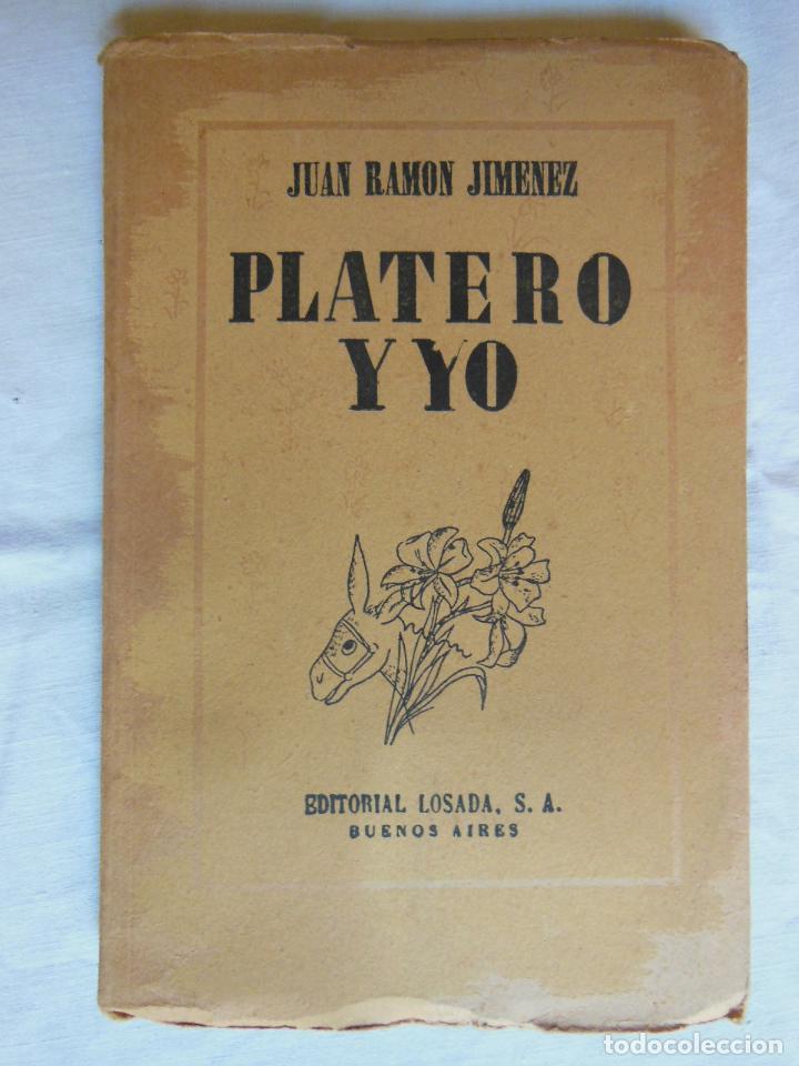 Libros de segunda mano: PLATERO Y YO. JIMENEZ JUAN RAMON. 1957 - Foto 1
