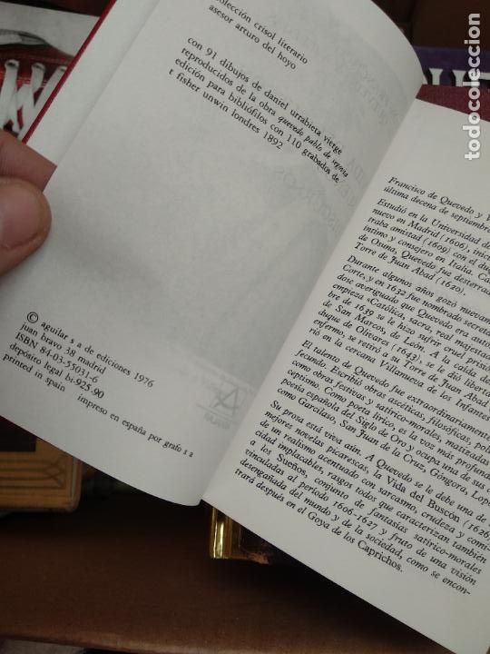 Libros de segunda mano: El Busc&oacute;n. Sue&ntilde;os. Quevedo. Aguilar - Foto 3