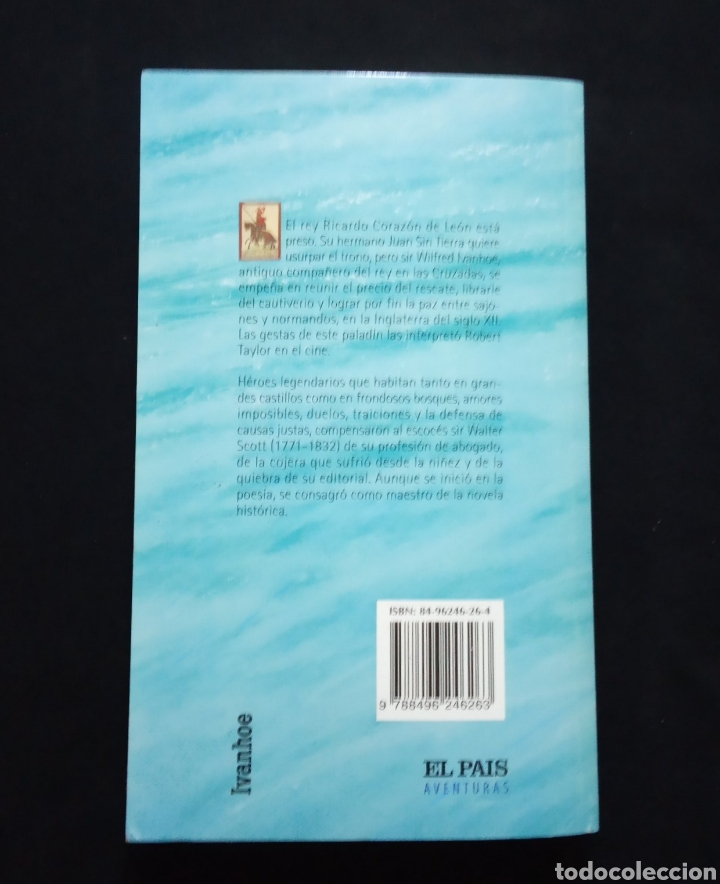 Libros de segunda mano: IVANHOE. WALTER SCOTT. COLECCI&Oacute;N EL PAIS AVENTURAS. - Foto 3