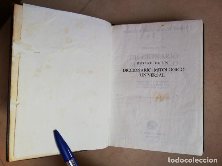 Libros de segunda mano: AGUILAR. DICCIONARIO MITOL&Oacute;GICO UNIVERSAL. - Foto 7