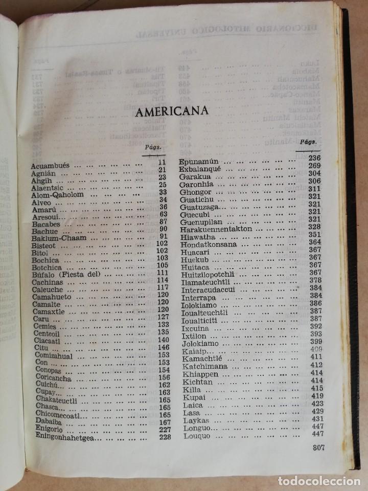 Libros de segunda mano: AGUILAR. DICCIONARIO MITOL&Oacute;GICO UNIVERSAL. - Foto 19