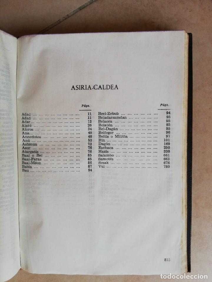 Libros de segunda mano: AGUILAR. DICCIONARIO MITOL&Oacute;GICO UNIVERSAL. - Foto 21