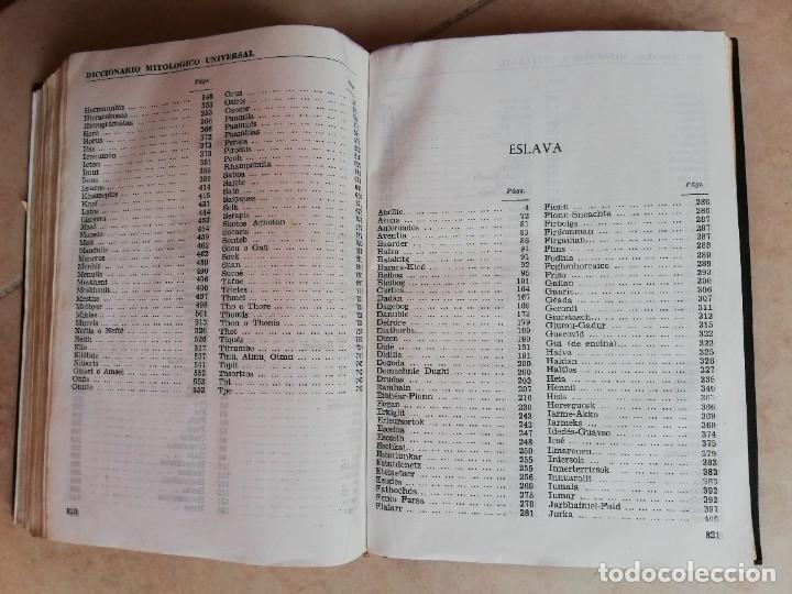 Libros de segunda mano: AGUILAR. DICCIONARIO MITOL&Oacute;GICO UNIVERSAL. - Foto 23