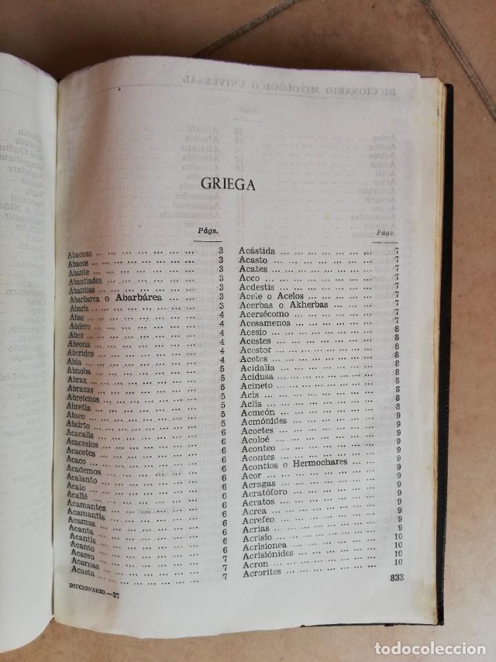 Libros de segunda mano: AGUILAR. DICCIONARIO MITOL&Oacute;GICO UNIVERSAL. - Foto 24