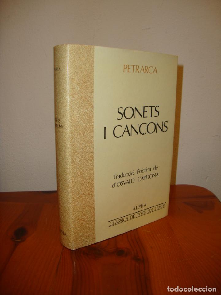 Libros de segunda mano: SONETS, CAN&Ccedil;ONS I MADRIGALS - PETRARCA - ALPHA, EXCEL.LENT ESTAT [CATAL&Agrave;] - Foto 1