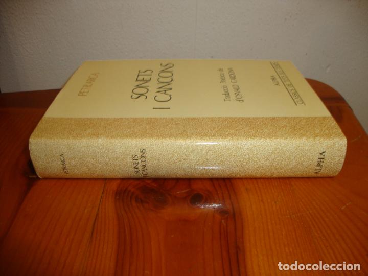 Libros de segunda mano: SONETS, CAN&Ccedil;ONS I MADRIGALS - PETRARCA - ALPHA, EXCEL.LENT ESTAT [CATAL&Agrave;] - Foto 2