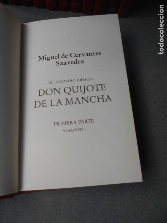 Libros de segunda mano: EL QUIJOTE. 12 TOMOS - Foto 2