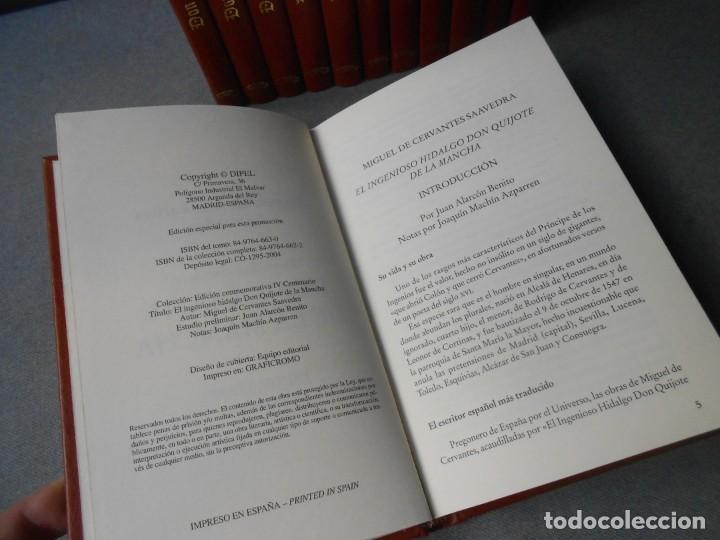 Libros de segunda mano: EL QUIJOTE. 12 TOMOS - Foto 3