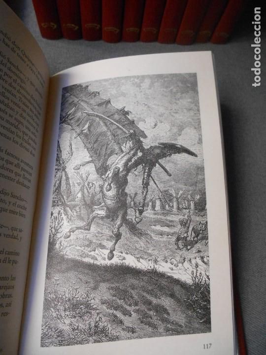 Libros de segunda mano: EL QUIJOTE. 12 TOMOS - Foto 6