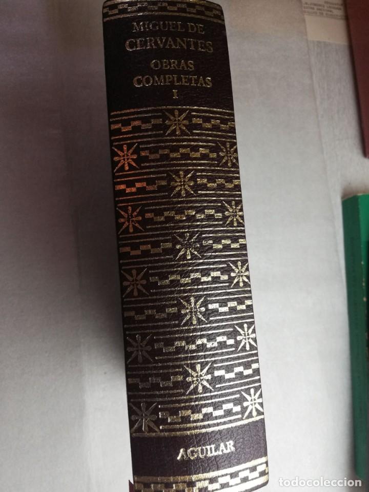 Libros de segunda mano: MIGUEL DE CERVANTES. OBRAS COMPLETAS I. AGUILAR - Foto 1