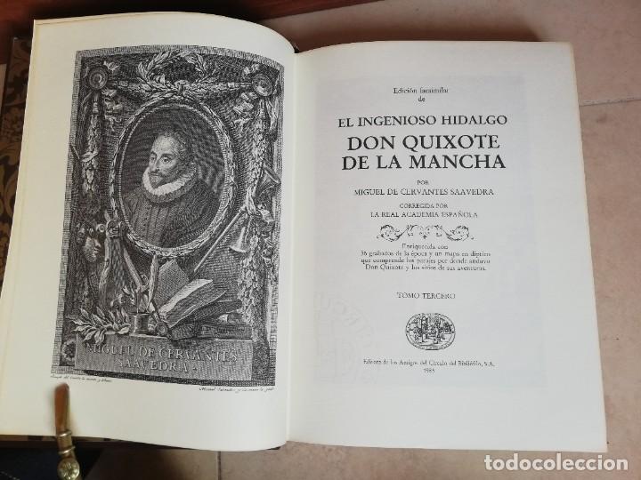 Libros de segunda mano: DON QUIJOTE DE LA MANCHA. C&Iacute;RCULO DEL BIBLI&Oacute;FILO. - Foto 40