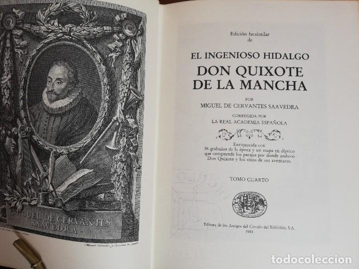 Libros de segunda mano: DON QUIJOTE DE LA MANCHA. C&Iacute;RCULO DEL BIBLI&Oacute;FILO. - Foto 56