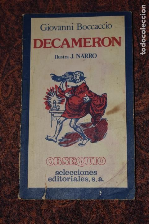 Libros de segunda mano: Libro Decameron de Giovanni Boccaccio Ediciones Nauta 1983 - Foto 1
