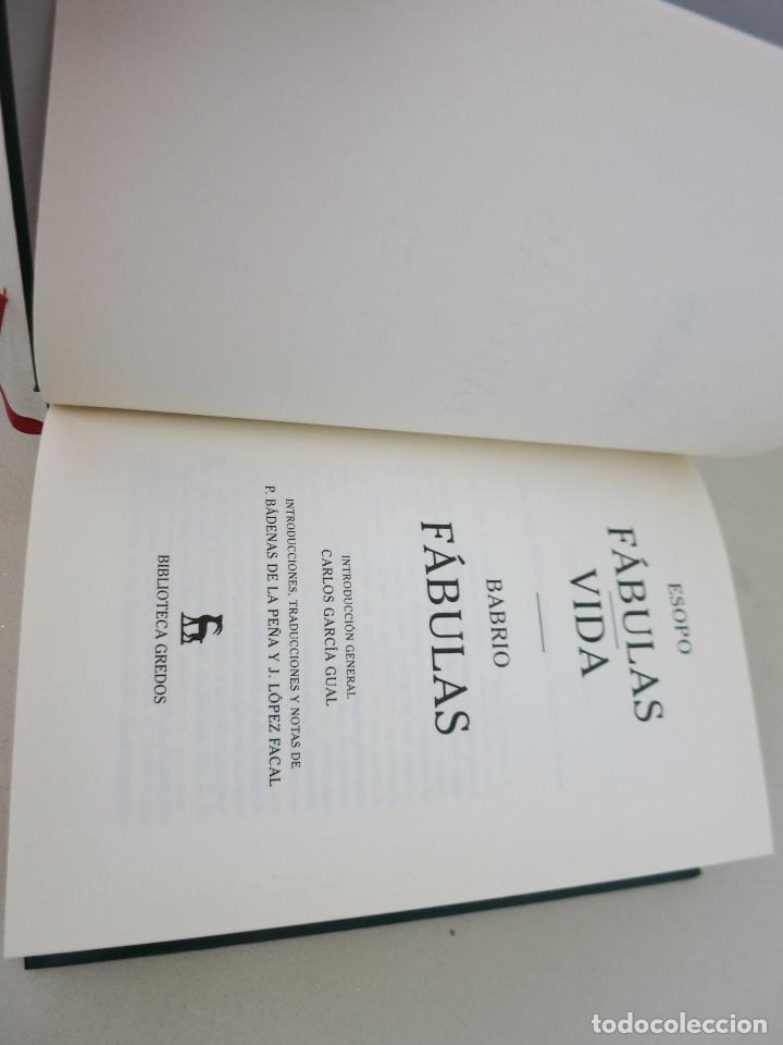 Libros de segunda mano: ESOPO FABULAS GREDOS - Foto 2