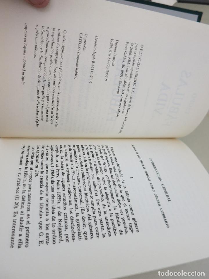 Libros de segunda mano: ESOPO FABULAS GREDOS - Foto 3