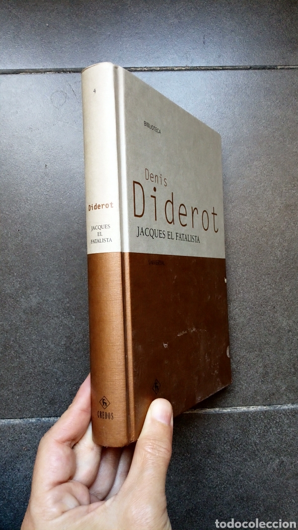 Libros de segunda mano: Jacques el Fatalista. Denis Diderot. Gredos, 2002. - Foto 2