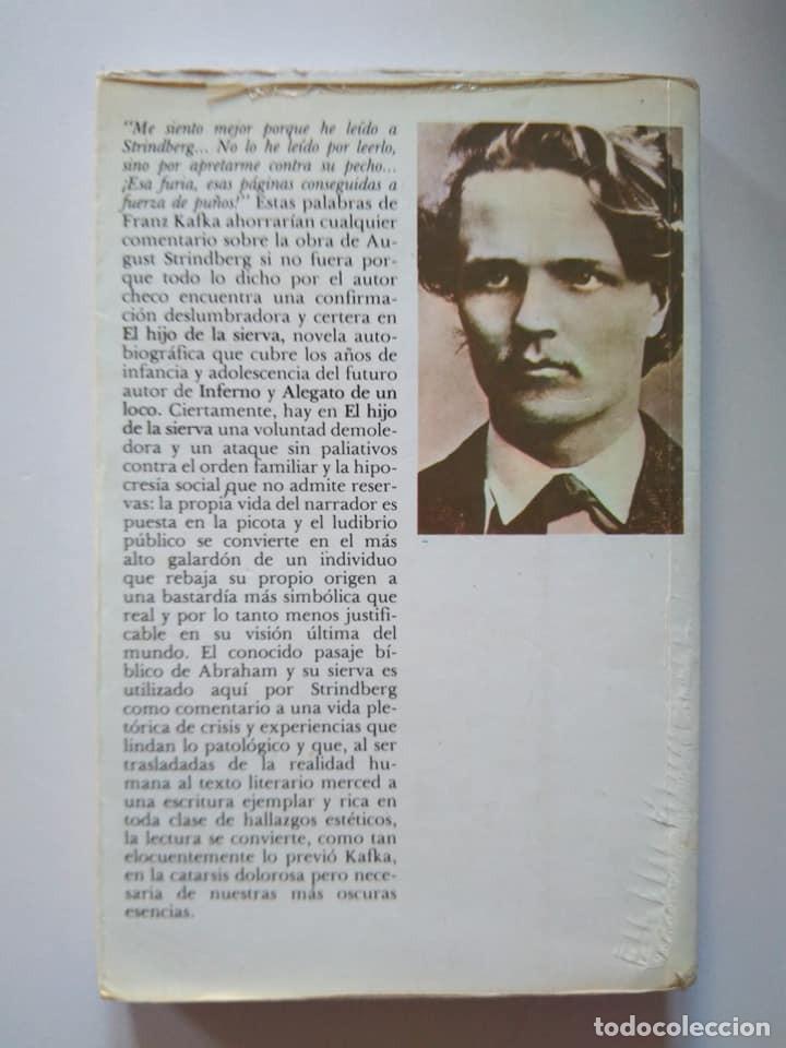 Libros de segunda mano: August Strindberg: El hijo de la sierva - Foto 2