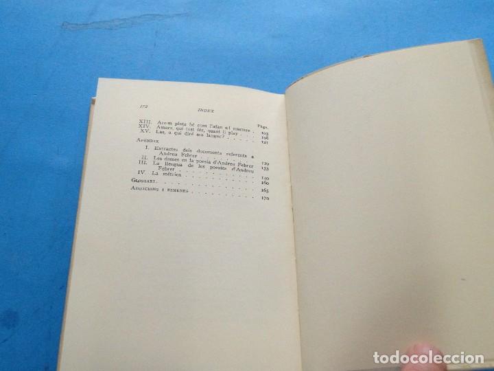 Libros de segunda mano: POESIES .- ANDREU FEBRER - Foto 5