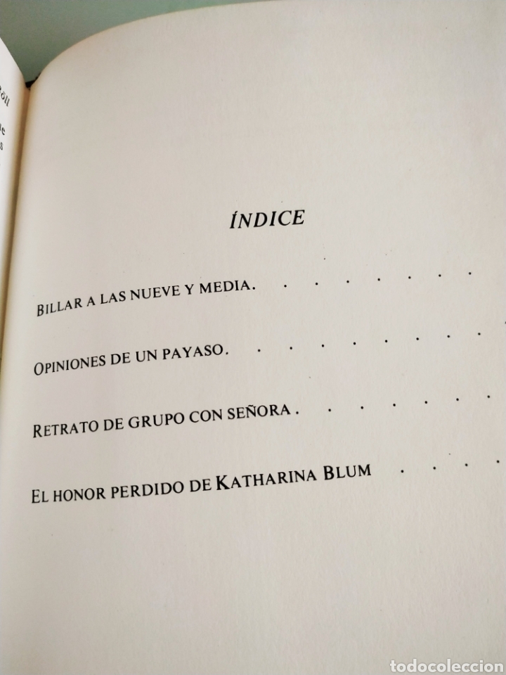 Libros de segunda mano: Obras selectas de Premios Nobel heinrich boll 1972 - Foto 3