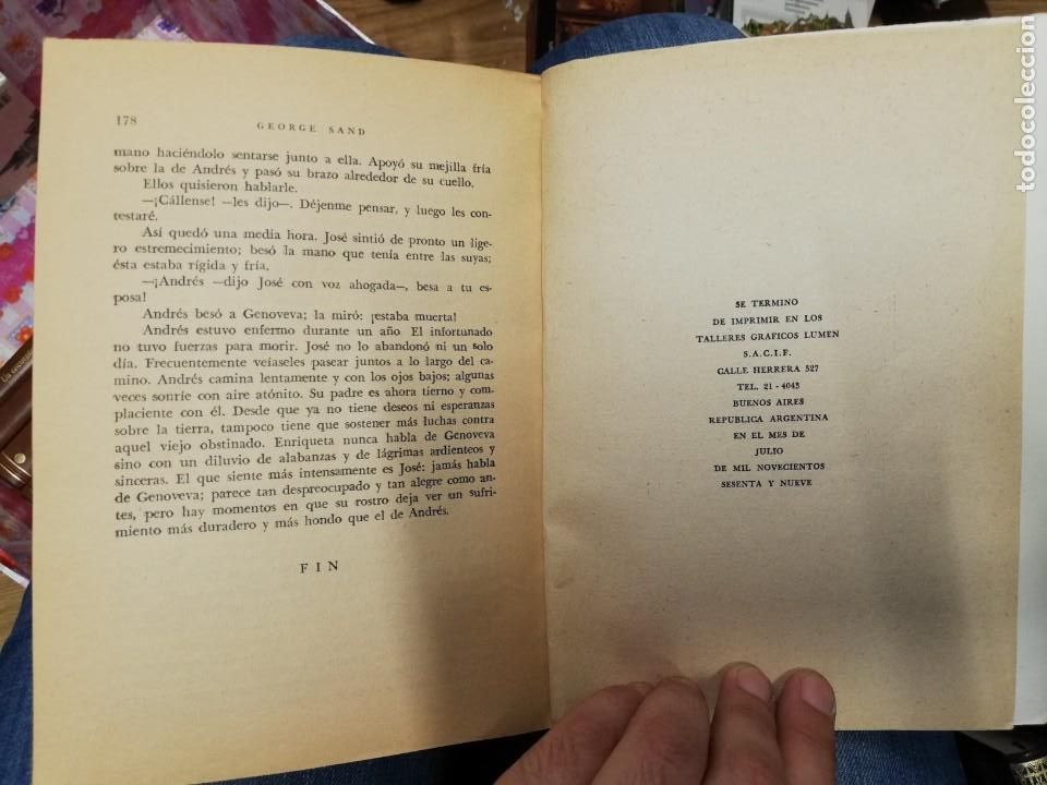 Libros de segunda mano: Andr&eacute;s. George Sand. Editorial Lumen. 1969 - Foto 3
