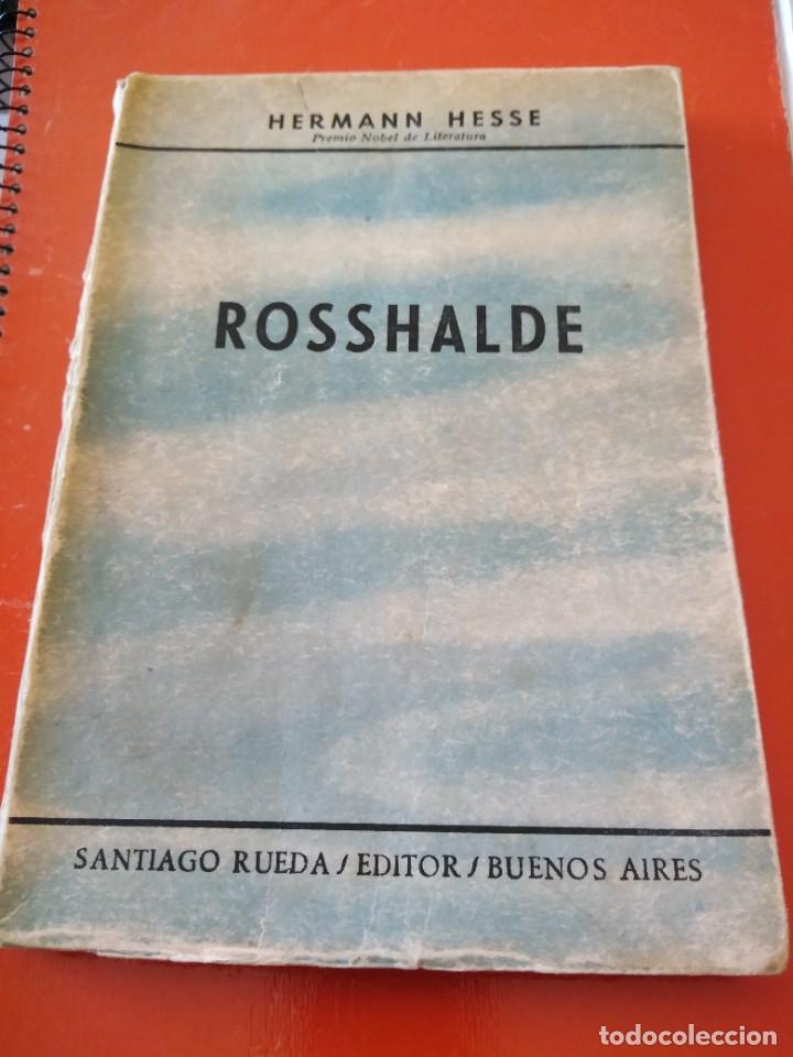 Libros de segunda mano: Rosshalde. Hermann Hesse - Foto 1