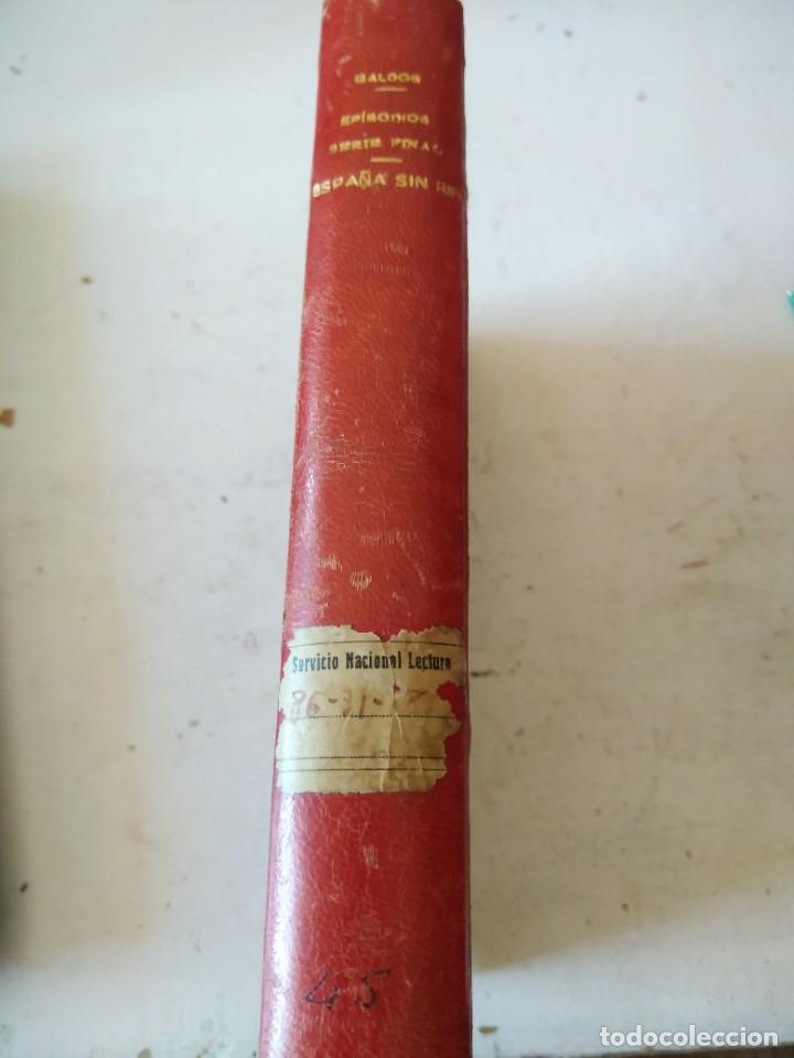 Libros de segunda mano: Espa&ntilde;a sin rey. B. P&eacute;rez Galdos - Foto 2
