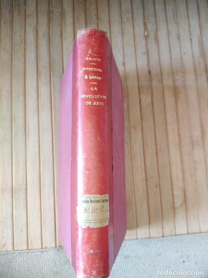 Libros de segunda mano: La revoluci&oacute;n de julio. B. P&eacute;rez Galdos - Foto 2