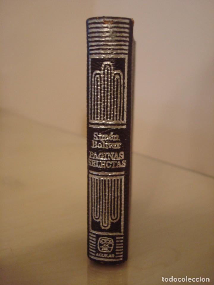Libros de segunda mano: SIM&Oacute;N BOLIVAR. P&Aacute;GINAS SELECTAS. AGUILAR. CRISOL&Iacute;N N&ordm;37. - Foto 1