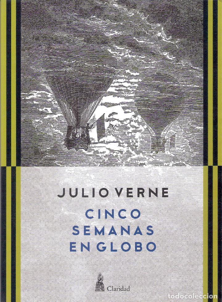 Libros de segunda mano: CINCO SEMANAS EN GLOBO - JULIO VERNE - Foto 1
