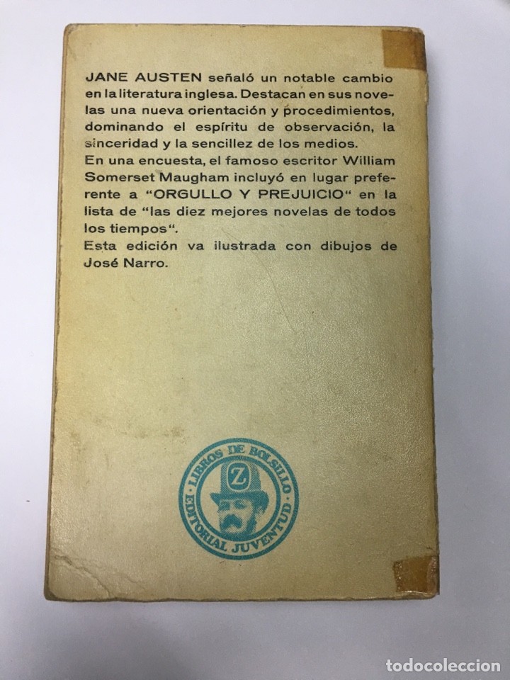 Libros de segunda mano: JANE AUSTEN - ORGULLO Y PREJUICIO (EDICI&Oacute;N ANTIGUA) - Foto 4