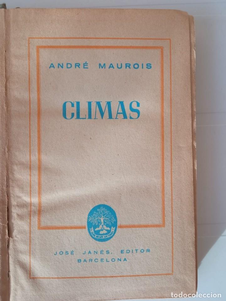 Libros de segunda mano: Climas. Autor: Andr&eacute; Maurois - Foto 2