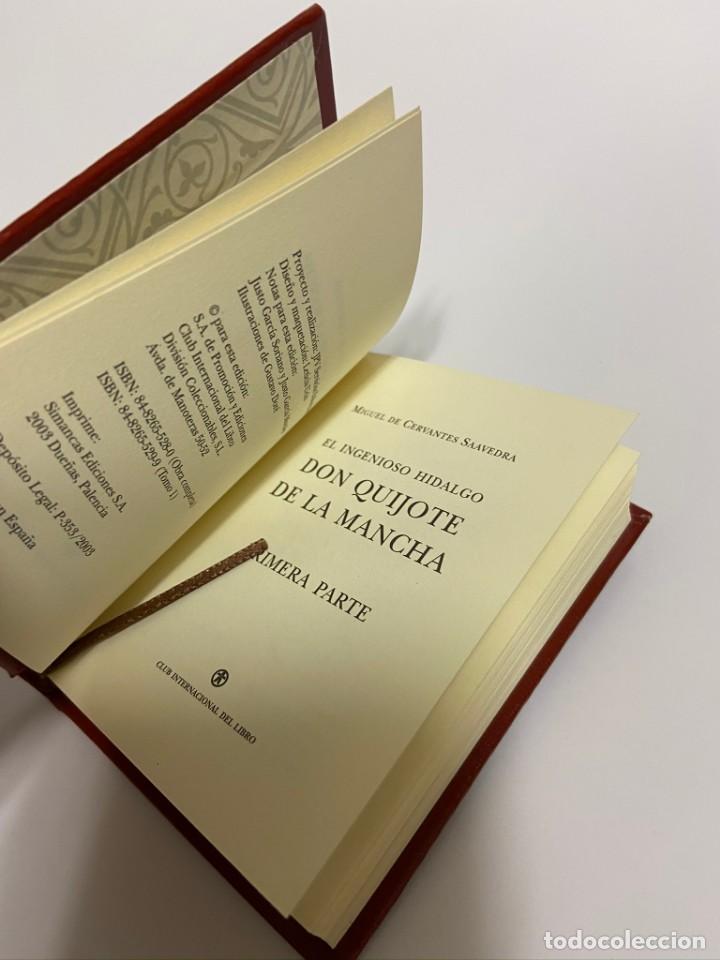 Libros de segunda mano: DON QUIJOTE DE LA MANCHA. PEQUE&Ntilde;O TAMA&Ntilde;O. SIMANCAS EDICIONES 2003 - Foto 5