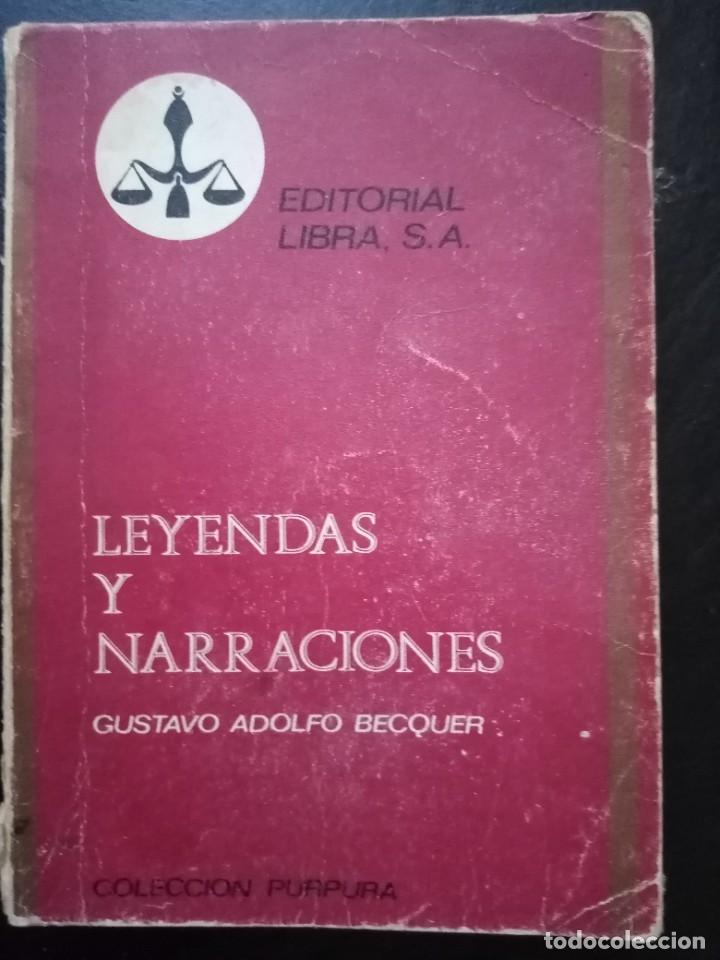Libros de segunda mano: Leyendas y Narraciones de G. A. Becker - Foto 1