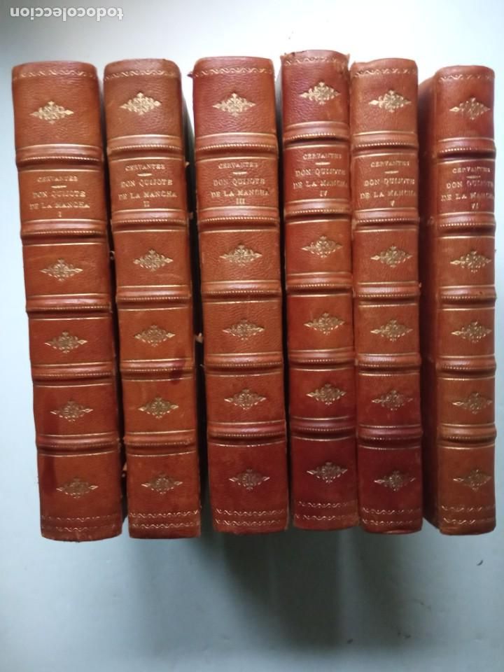 Libros de segunda mano: Don Quijote de la Mancha. 6 vol&uacute;menes - Foto 1