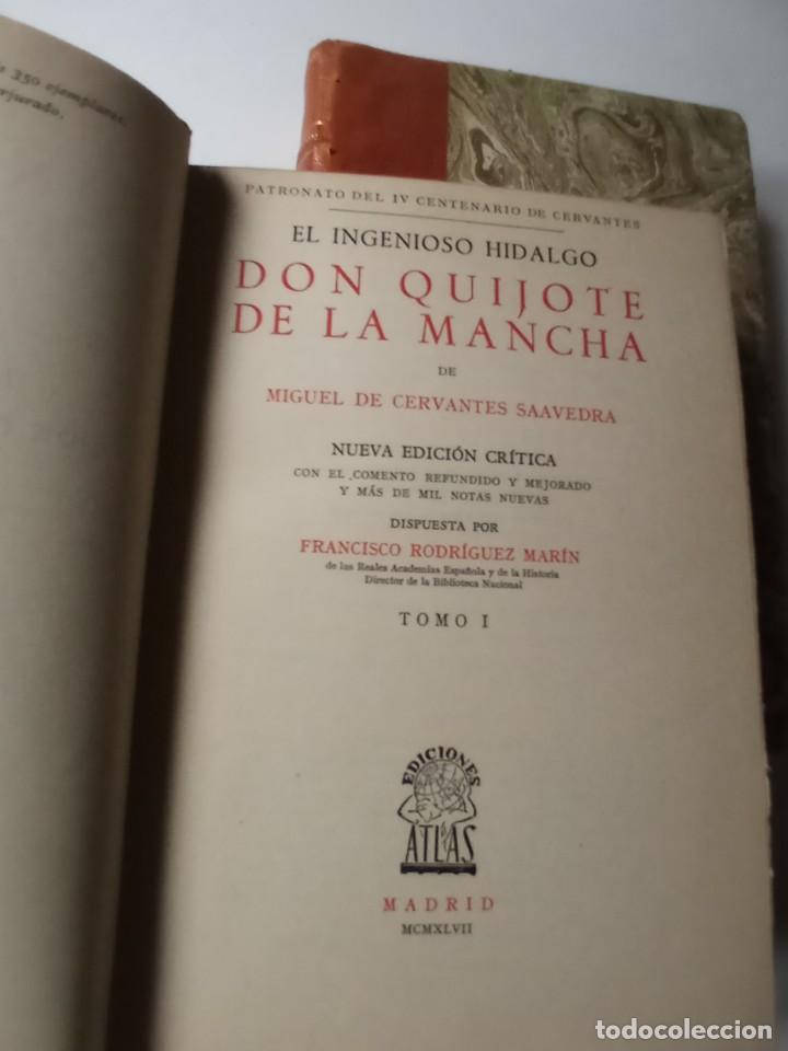 Libros de segunda mano: Don Quijote de la Mancha. 6 vol&uacute;menes - Foto 12