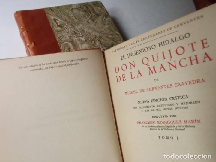 Libros de segunda mano: Don Quijote de la Mancha. 6 vol&uacute;menes - Foto 13
