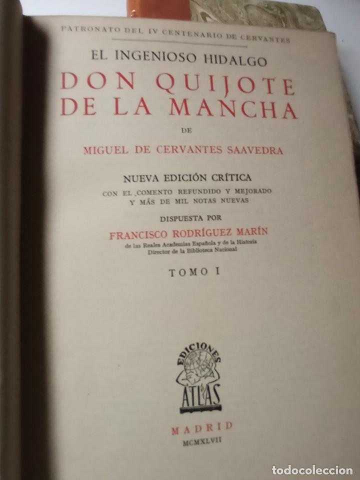 Libros de segunda mano: Don Quijote de la Mancha. 6 vol&uacute;menes - Foto 15