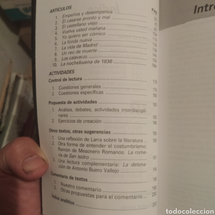 Libros de segunda mano: Articulos Mariano Jose de Larra Bru&ntilde;o - Foto 2