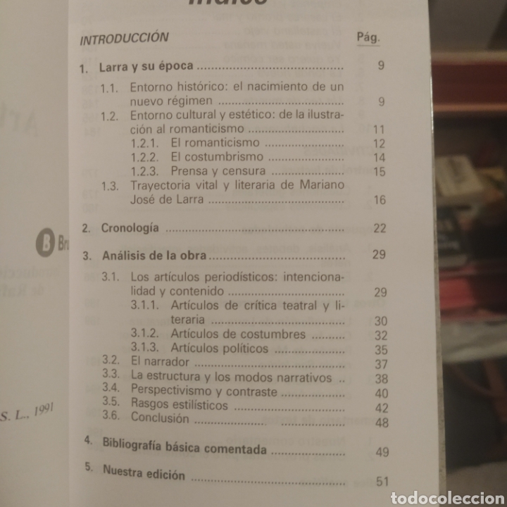 Libros de segunda mano: Articulos Mariano Jose de Larra Bru&ntilde;o - Foto 3