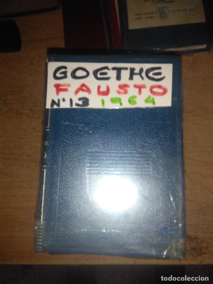 Libros de segunda mano: Goethe.Fausto.Editorial Aguilar(CRISOL) - Foto 1