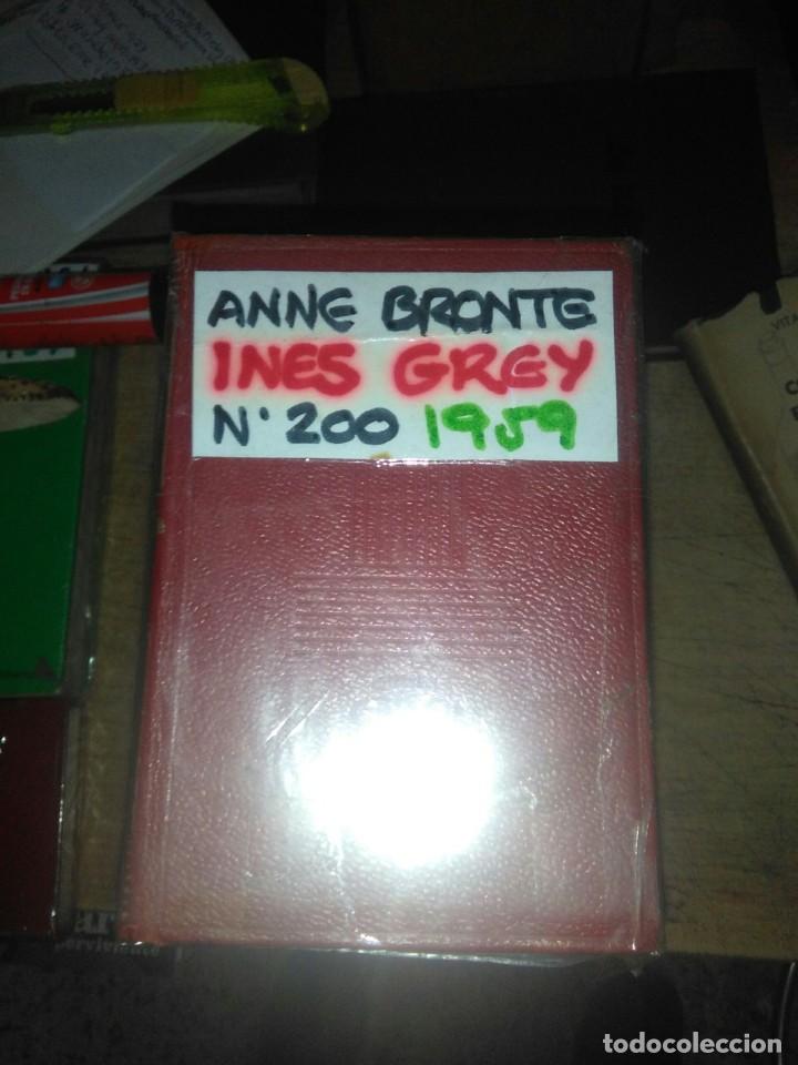 Libros de segunda mano: Anne Bronte.Ines Grey.Editorial Aguilar(CRISOL) - Foto 1