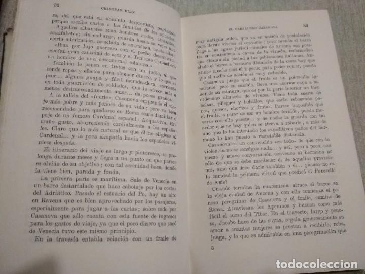 Libros de segunda mano: EL CABALLERO CASANOVA - Foto 2