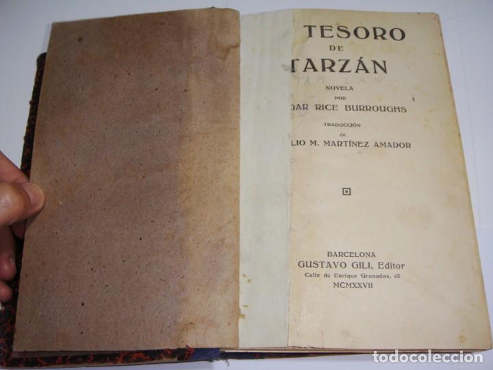 Libros de segunda mano: EL TESORO DE TARZAN. 1927. EDGAR RICE BURROUGHS - Foto 2