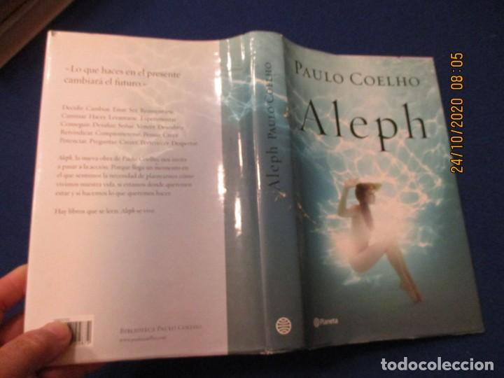 Libros de segunda mano: ALEPH Paulo Coelho Editorial Planeta 2011 - Foto 2